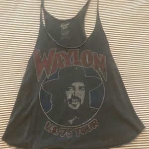 Waylon Jennings Midnight Rider Tank